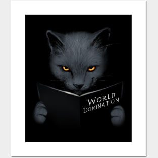 World domination cat - Cat rule - evil plan - I do what I want Posters and Art